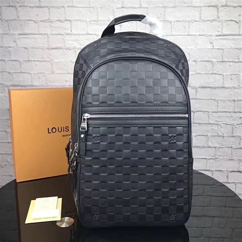 michael lv backpack|louis vuitton leather backpack.